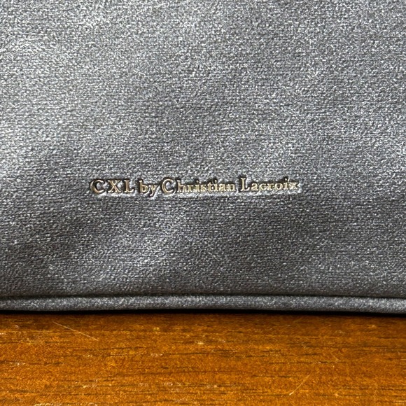 CXL by Christian Lacroix NWT Wristlet Duo Indigo Denim Look Faux Leather - Picture 4 of 12